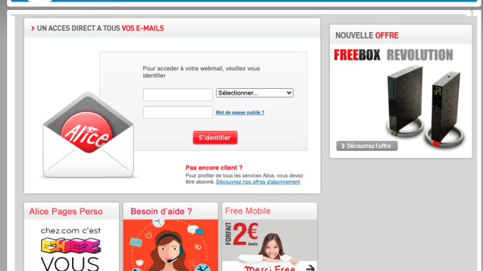 Alice Webmail Zimbra : votre messagerie en ligne